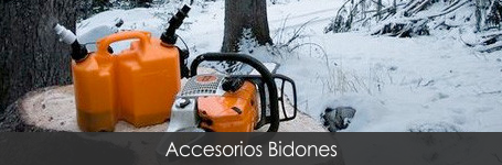 Accesorios bidones